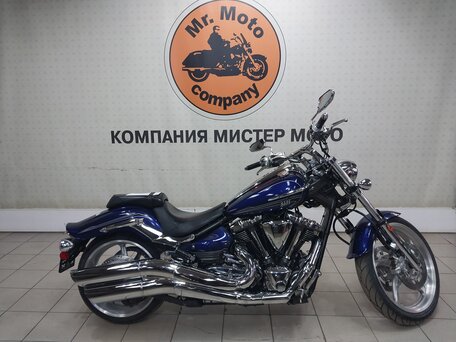 2014 Yamaha XV 1900, синий, 1125000 рублей, вид 1