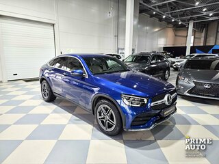 2020 Mercedes-Benz GLC Coupe 300 I (C253) Рестайлинг, синий, 5149000 рублей, вид 3