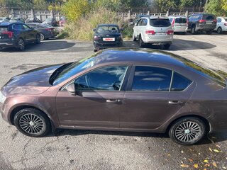 2014 Skoda Octavia III (A7), коричневый, 675000 рублей, вид 4