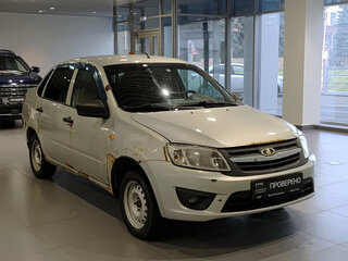 2015 Lada (ВАЗ) Granta I, серебристый, 215000 рублей, вид 3