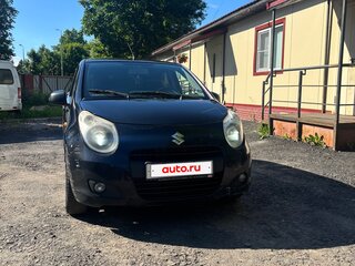 2009 Suzuki Alto VII (HA25), чёрный, 235000 рублей, вид 2