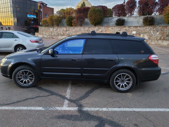 2008 Subaru Outback III Рестайлинг, серый, 1100000 рублей - вид 6