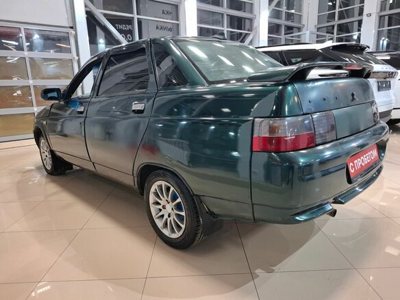 2002 Lada (ВАЗ) 2110, зелёный, 89000 рублей - вид 4