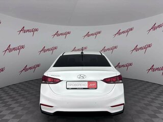 2018 Hyundai Solaris II, белый, 1155000 рублей, вид 4