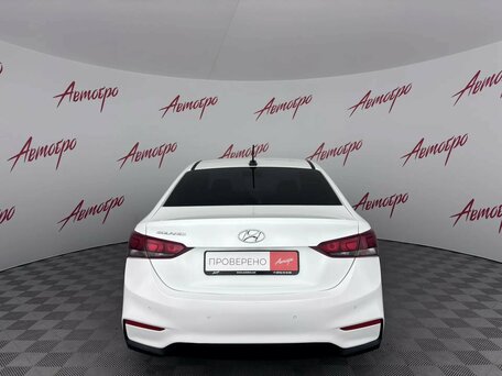 2018 Hyundai Solaris II, белый, 1139000 рублей, вид 4