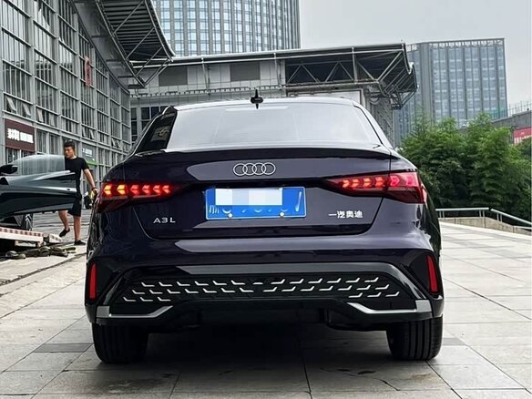 2026 Audi A3L 35 TFSI IV (8Y) Рестайлинг, фиолетовый, 1911872 рублей - вид 4