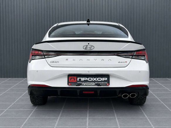 2022 Hyundai Elantra VII (CN7), белый, 1886000 рублей - вид 7