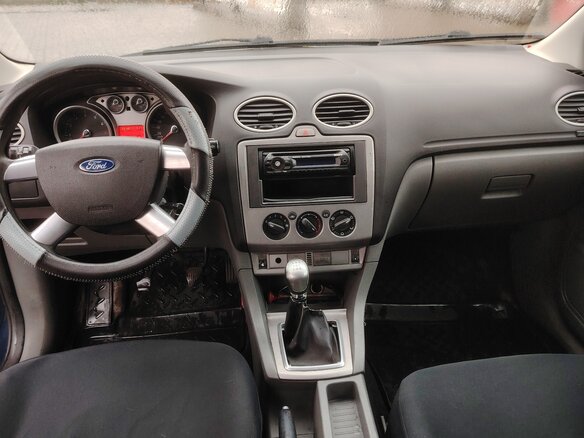 2009 Ford Focus II Рестайлинг, синий, 320000 рублей - вид 16