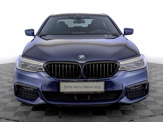 2019 BMW 5 серии 540d xDrive VII (G30/G31/G38), синий, 5261600 рублей, вид 2