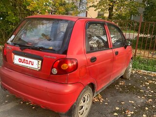 2002 Daewoo Matiz I Рестайлинг, красный, 105000 рублей, вид 1
