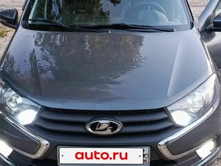 2020 Lada (ВАЗ) Granta I Рестайлинг, серый, 750000 рублей, вид 4