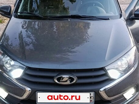 2020 Lada (ВАЗ) Granta I Рестайлинг, серый, 750000 рублей, вид 4
