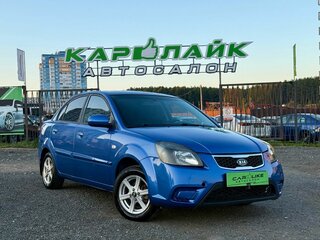 2011 Kia Rio II Рестайлинг, синий, 469000 рублей, вид 1