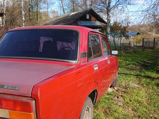 2006 Lada (ВАЗ) 2107, пурпурный, 110000 рублей, вид 2