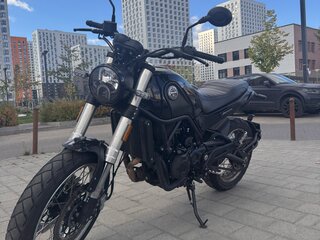 2024 Benelli Leoncino 500 Trail, чёрный, 399000 рублей, вид 1
