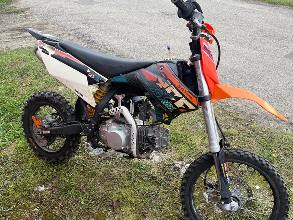 2017 YCF Bigy 125MX, белый, 66999 рублей - вид 4