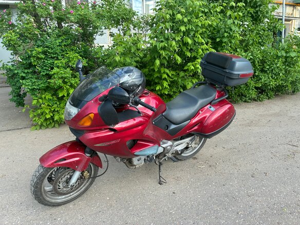 2001 Honda NT650V Deauville, красный, 256000 рублей - вид 19
