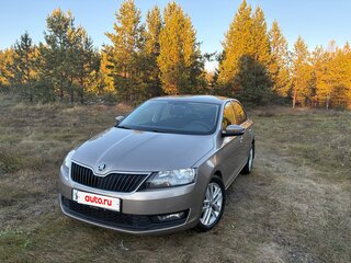 2017 Skoda Rapid I Рестайлинг, бежевый, 1190000 рублей, вид 4