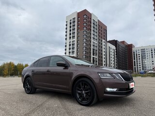 2017 Skoda Octavia III (A7) Рестайлинг, коричневый, 1900000 рублей, вид 3