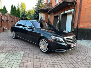 2015 Mercedes-Benz Maybach S-Класс 500 I (X222), чёрный, 3000000 рублей, вид 1