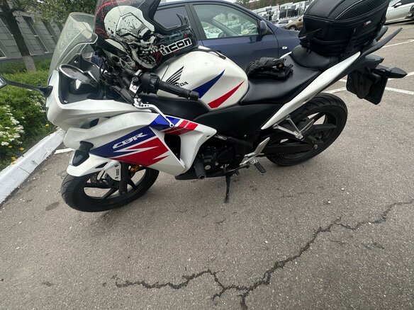 2013 Honda CBR 250R, белый, 220000 рублей