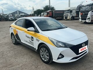 2021 Hyundai Solaris II Рестайлинг, белый, 1270000 рублей, вид 2