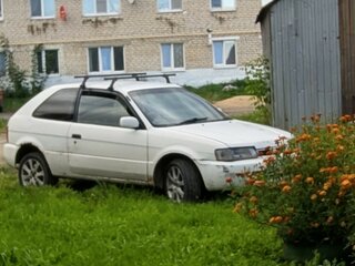 1999 Toyota Corsa V (L50) Рестайлинг, белый, 170000 рублей, вид 4