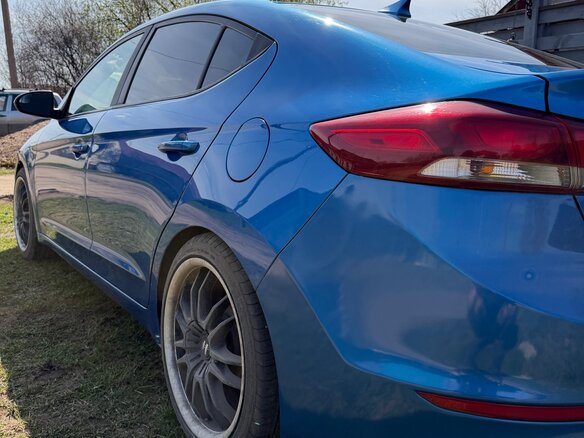 2016 Hyundai Elantra VI (AD), синий, 980000 рублей - вид 5