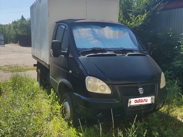 2003 ГАЗ ГАЗель (3302), чёрный, 395000 рублей