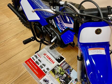 2022 Yamaha PW50/PW80, синий, 155000 рублей, вид 4