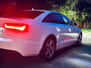 2011 Audi A6 IV (C7), белый, 1750000 рублей, вид 4