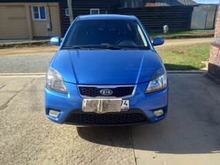 2010 Kia Rio II Рестайлинг, синий, 700000 рублей, вид 2