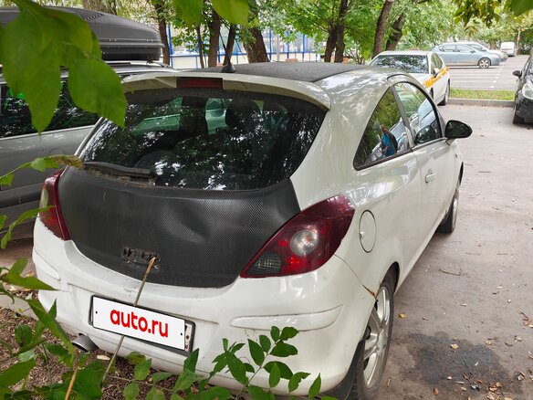 2008 Opel Corsa D, белый, 250000 рублей - вид 3