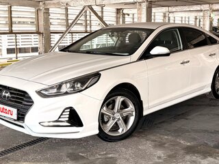 2019 Hyundai Sonata VII (LF) Рестайлинг, белый, 2050000 рублей, вид 1