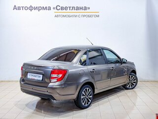 2019 Lada (ВАЗ) Granta I Рестайлинг, коричневый, 613000 рублей, вид 4