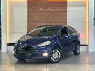 2015 Ford Fiesta Mk6 Рестайлинг, синий, 829990 рублей, вид 1