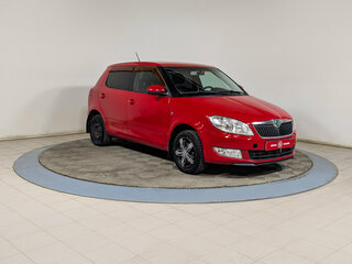 2012 Skoda Fabia II Рестайлинг, красный, 425900 рублей, вид 2