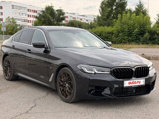 2020 BMW 5 серии 520d xDrive VII (G30/G31/G38), чёрный, 3600000 рублей, вид 2