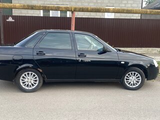 2009 Lada (ВАЗ) Priora I, чёрный, 315000 рублей, вид 4