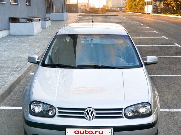 2001 Volkswagen Golf IV, серебристый - вид 2