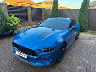2020 Ford Mustang VI Рестайлинг, синий, 3490000 рублей, вид 1