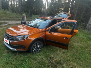 2019 Lada (ВАЗ) Granta Cross I Рестайлинг, оранжевый, 640000 рублей, вид 1