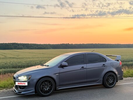 2008 Mitsubishi Lancer X, серый, 850000 рублей, вид 3