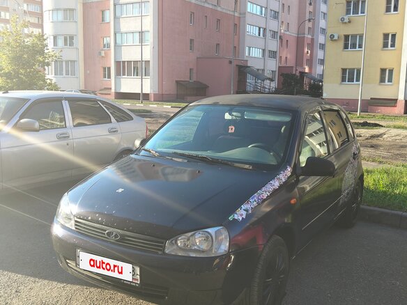 2007 Lada (ВАЗ) Kalina I, фиолетовый