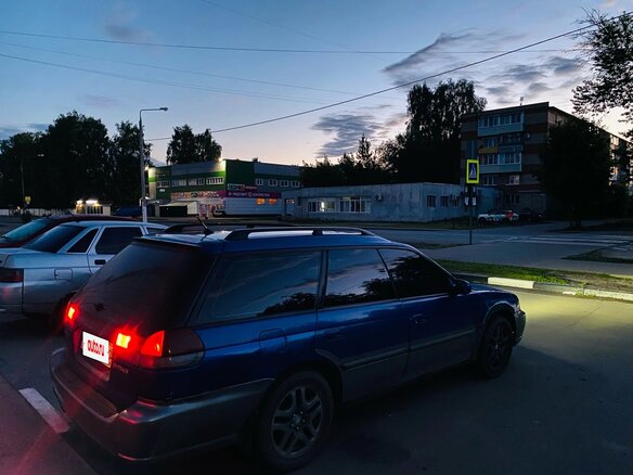 1997 Subaru Outback I, синий - вид 11