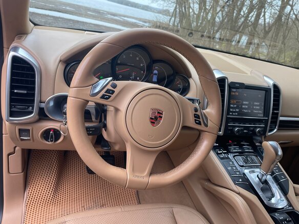 2014 Porsche Cayenne II (958), чёрный - вид 5