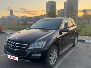 2011 Mercedes-Benz M-Класс 350 II (W164) Рестайлинг, чёрный, 1590000 рублей, вид 1