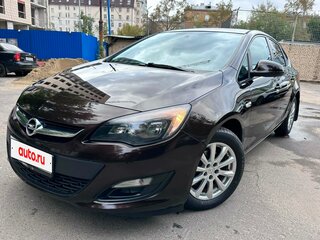 2014 Opel Astra J Рестайлинг, коричневый, 715000 рублей, вид 4