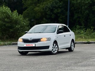 2016 Skoda Rapid I, белый, 750000 рублей, вид 4
