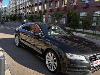 2014 Audi A7 I (4G) Рестайлинг, чёрный, 2450000 рублей, вид 2